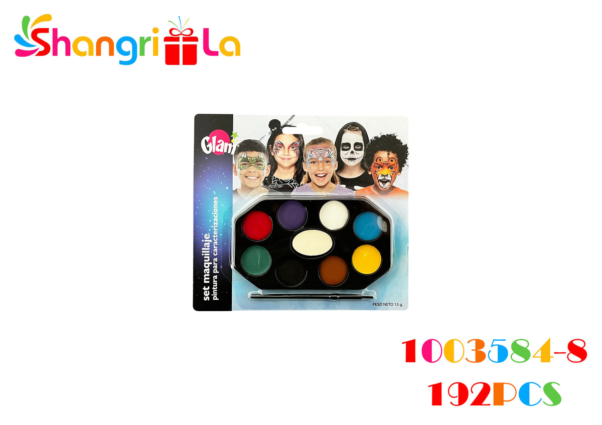 Pinta caritas 9 colores