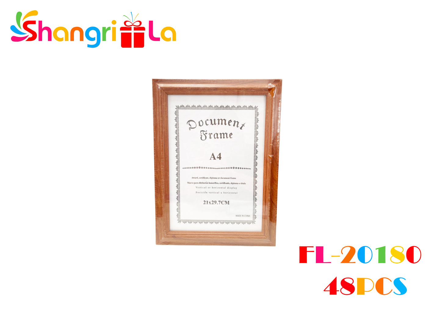 Cuadro para diplomas A4 21*29.7cm