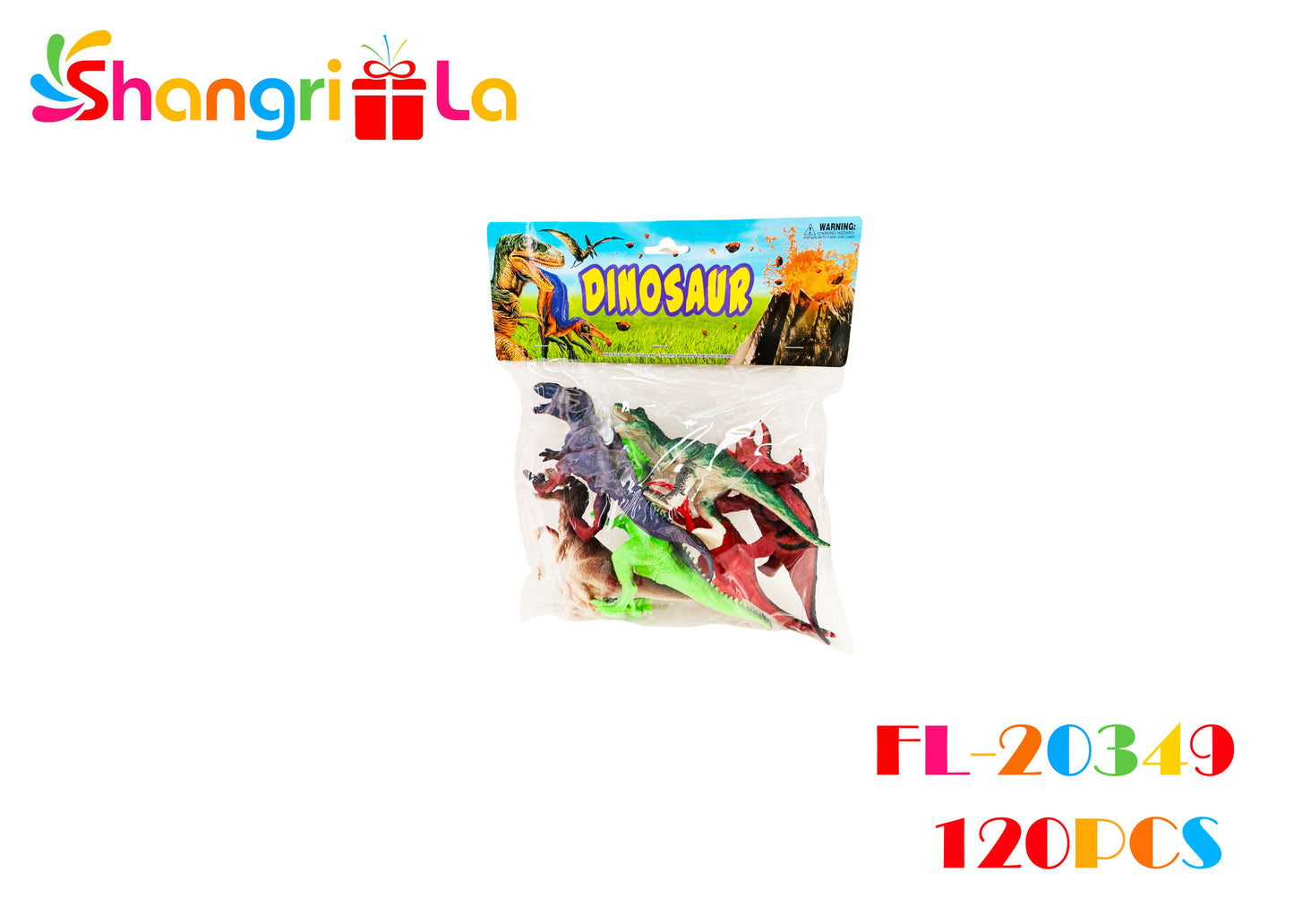 Set de juguetes de dinosaurios para niños 6pcs
