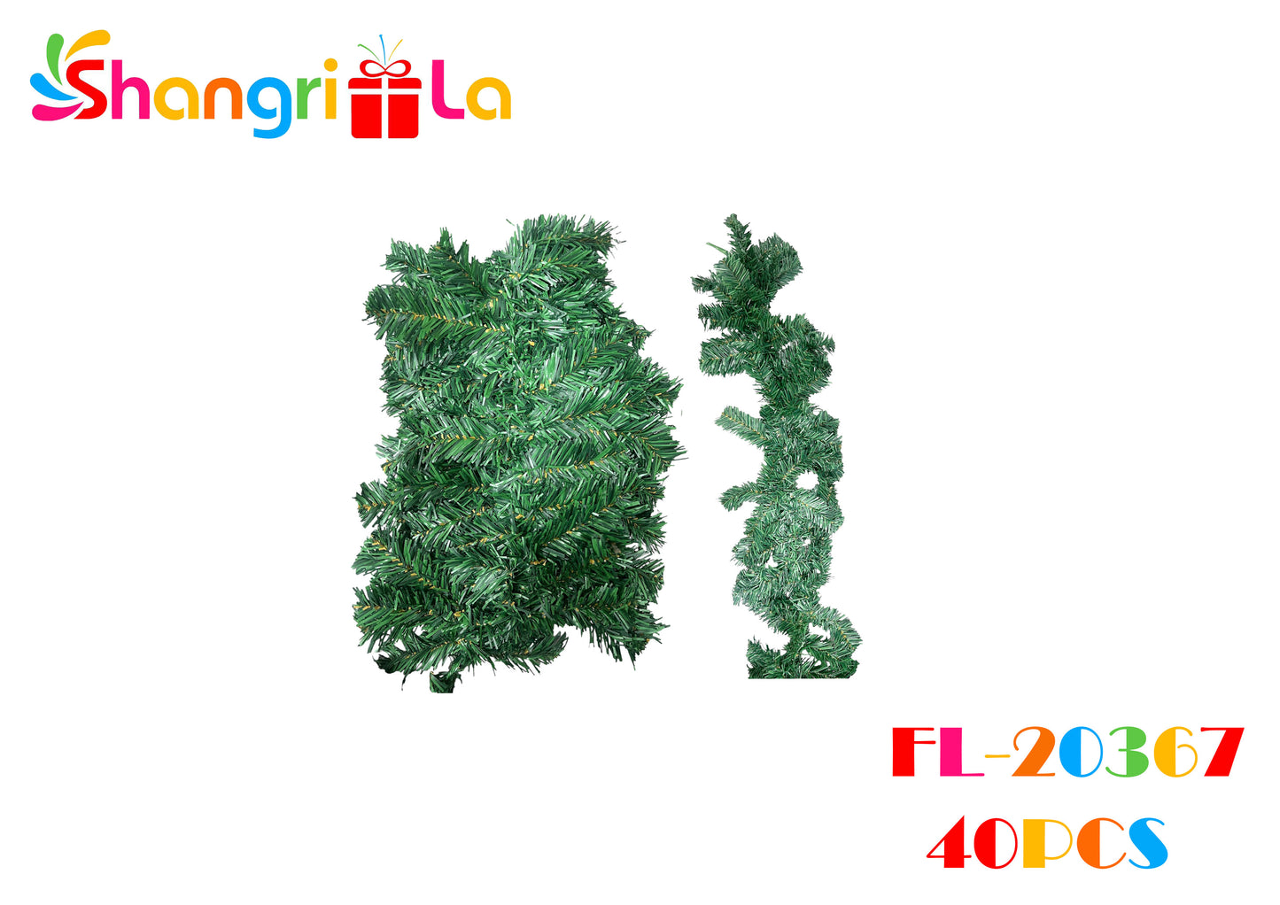 GARLAS DE NAVIDAD 270CM