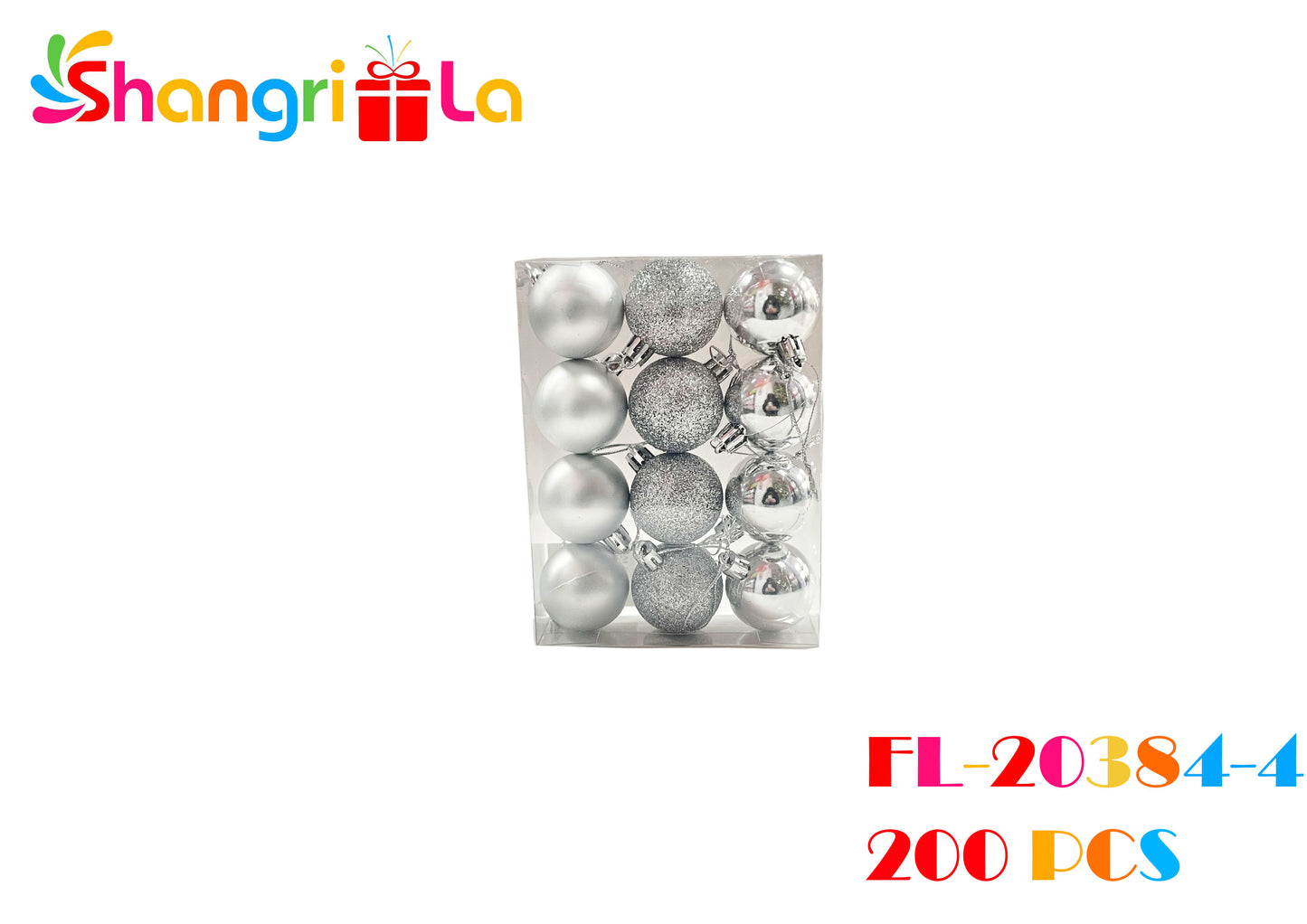 ESFERAS NAVIDEÑAS 12CM DIAMETRO
