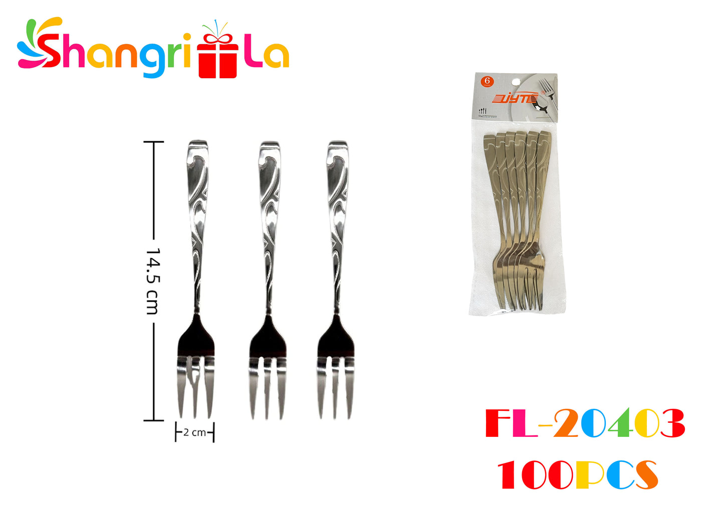SET DE 6 TENEDORES DE POSTRE
