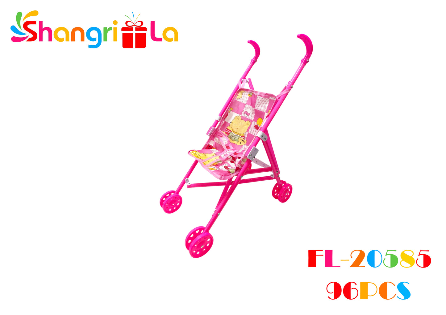 Coche plegable de niñas