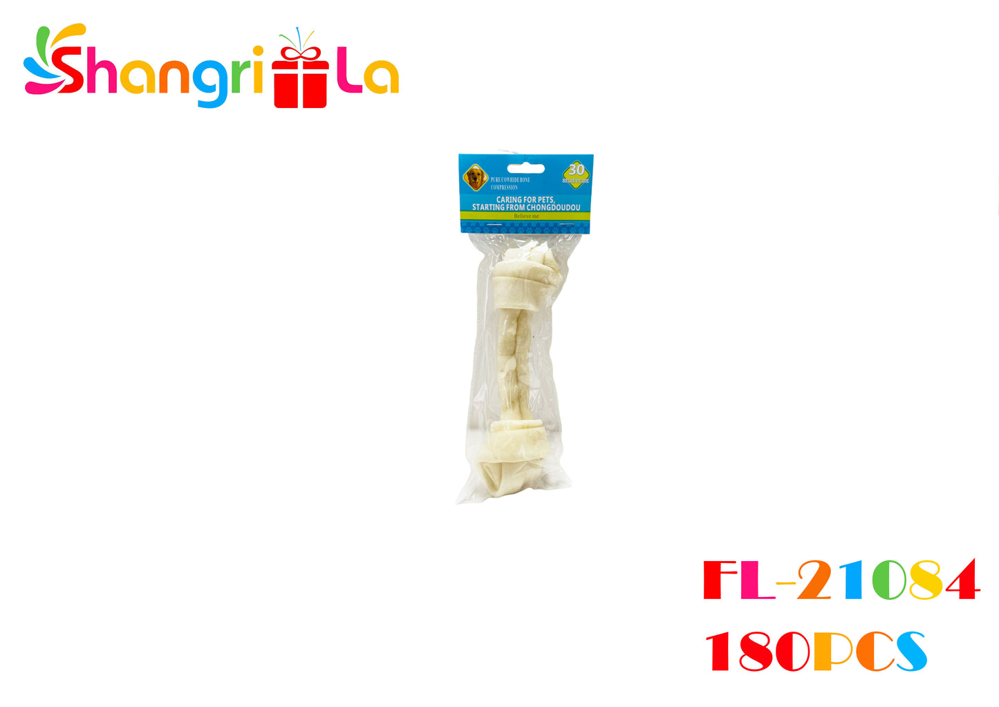 Hueso De Cuero Skinny Para Perros 20.5*5CM