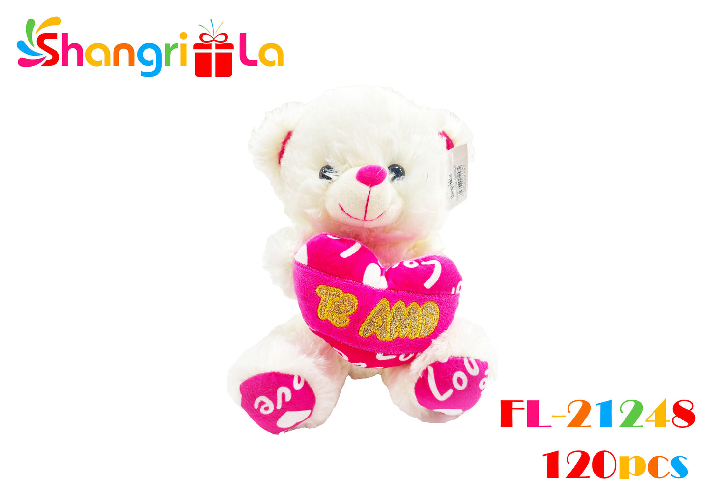 PELUCHE OSO CON CORAZON