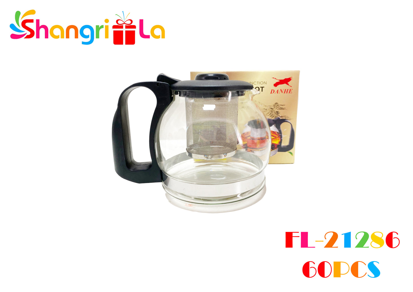 Jarra de vidrio infusor de te 750ml 11cm * 36 de diámetro