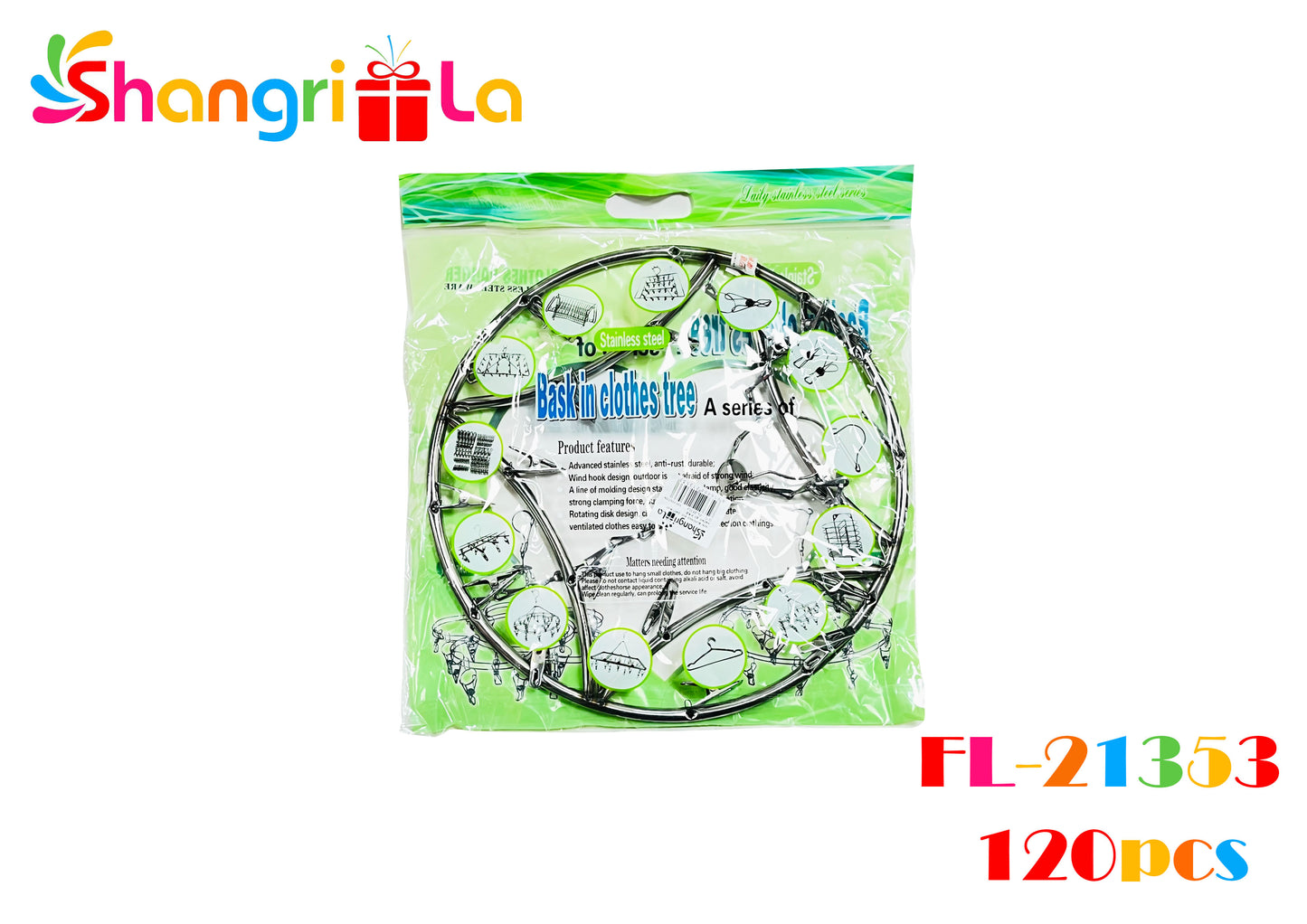 COLGADOR DE PLASTICO-METAL