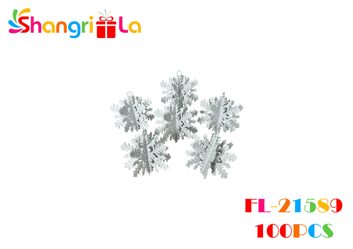 Copos de nieve 3D 6 pcs