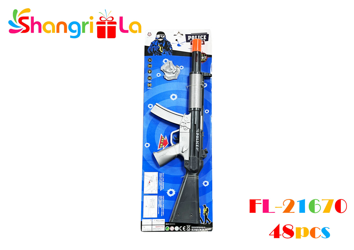 ARMA DE JUGUETE CON SONIDO