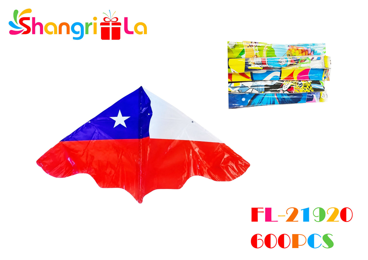 Embalaje volantín 600 unidades