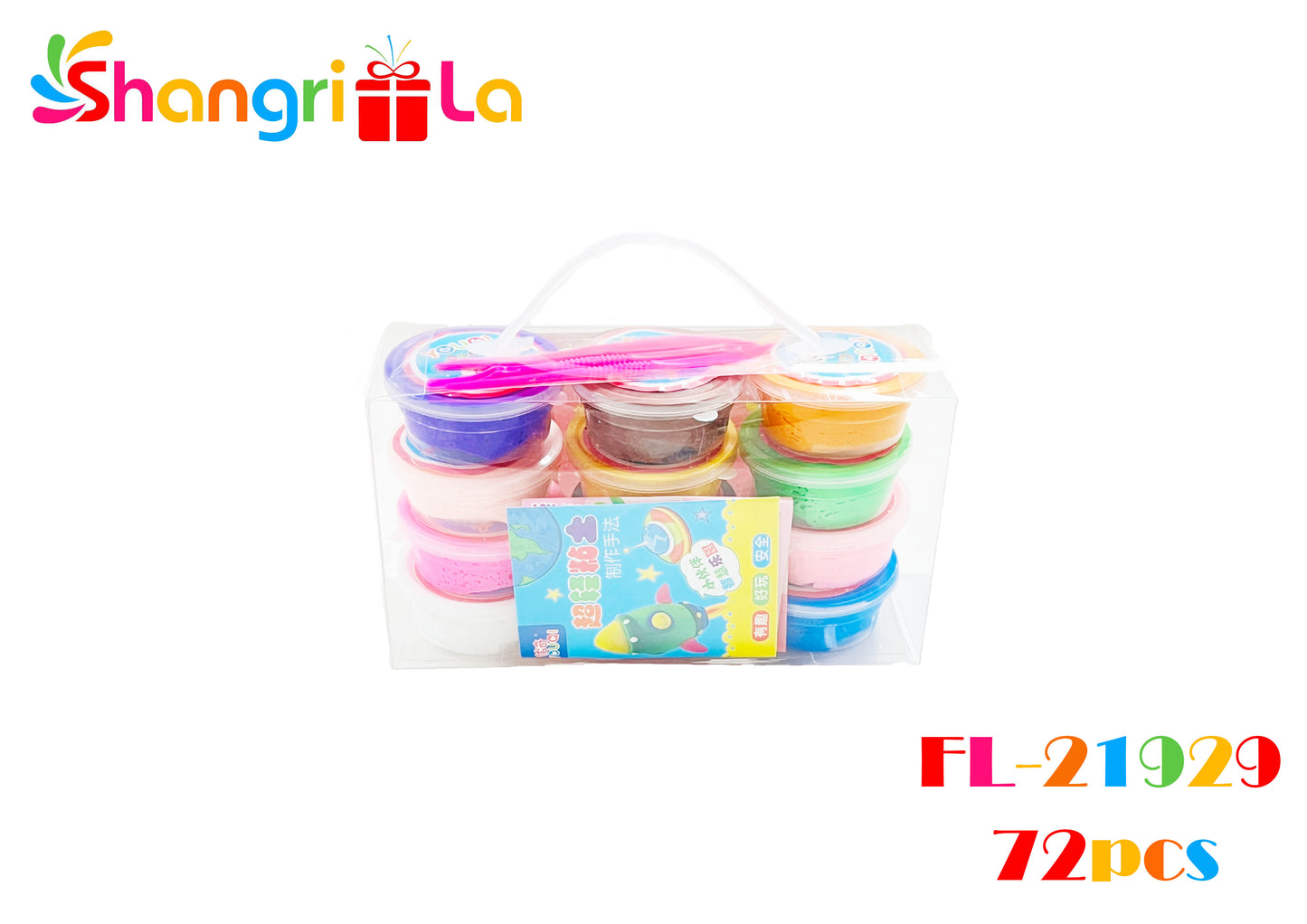 SET 9 MASAS MOLDEABLES + ACCESORIOS