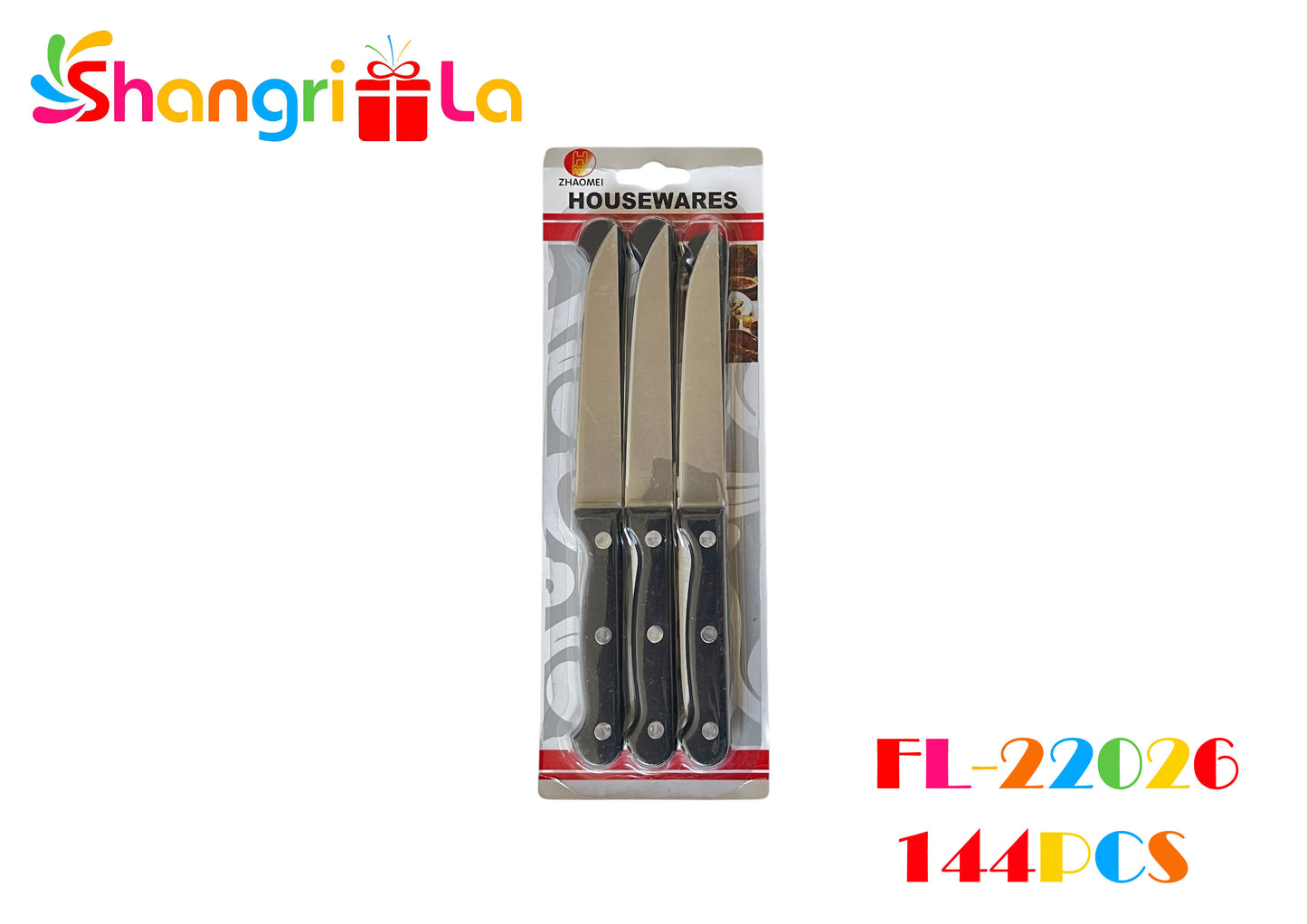 SET 12 CUCHILLOS DE MESA
