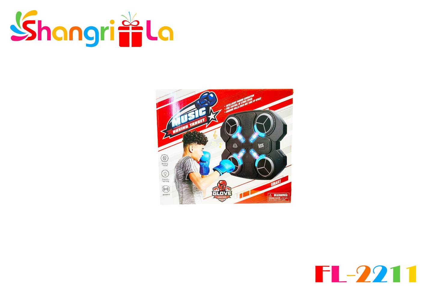 Maquina de boxeo musical 31*27cm