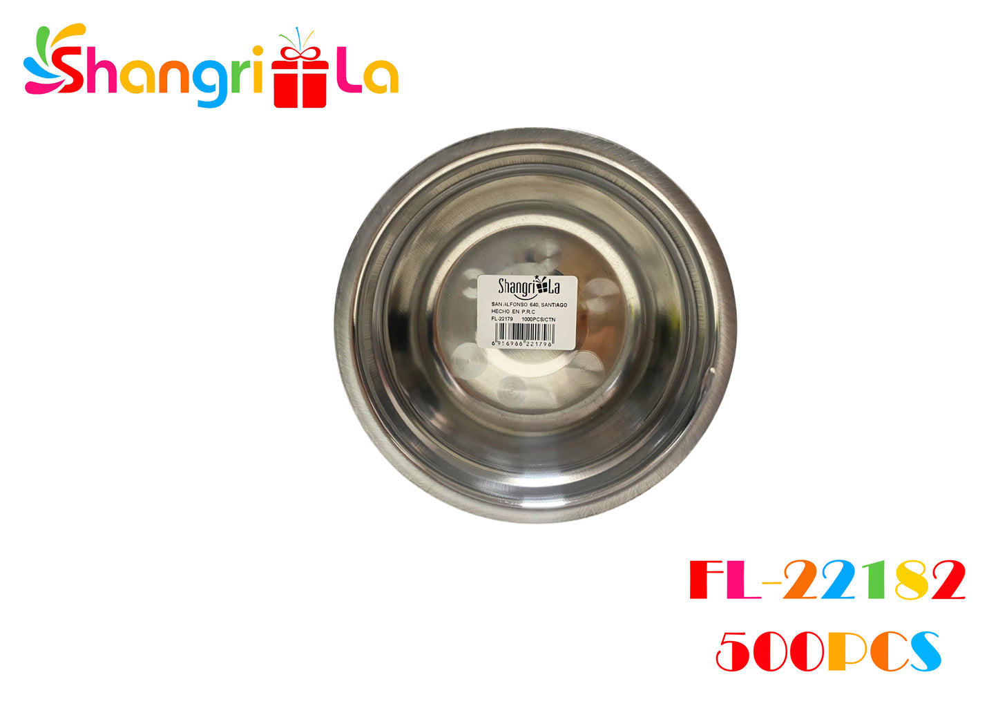 Bolw grande de aluminio 6cm * 54cm de diámetro