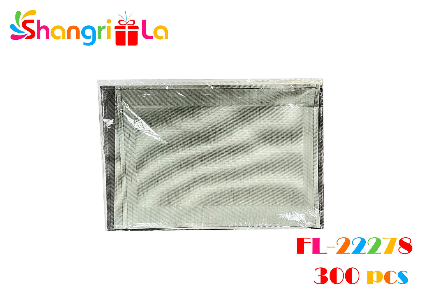 SET 10 INDIVIDUALES DE MALLA 44 X 30 CM
