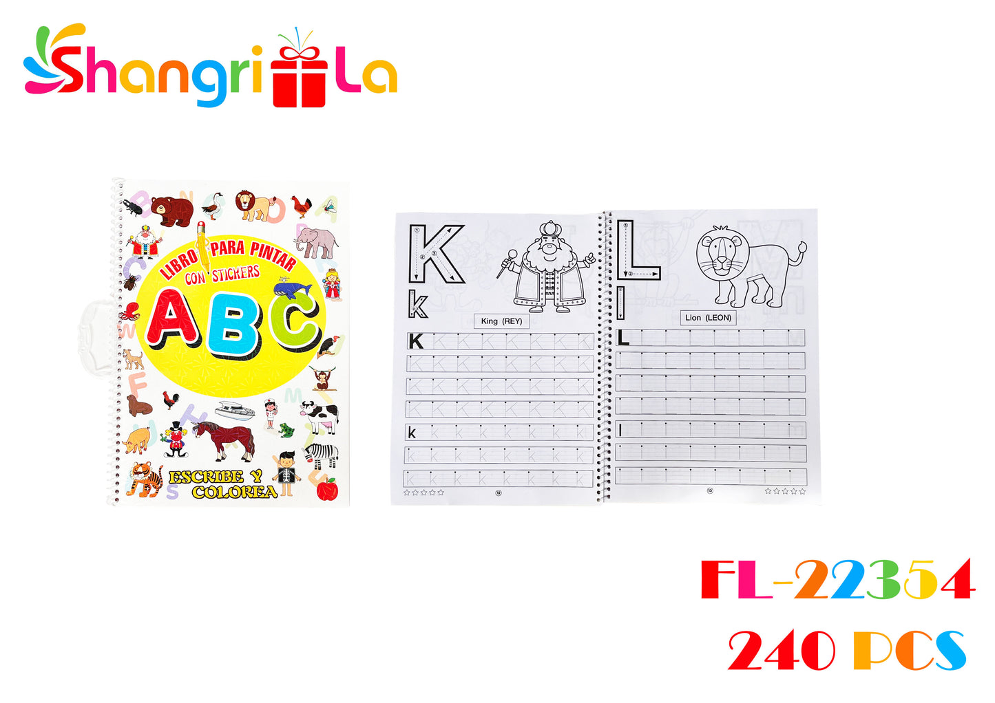 LIBRO GIGANTE CON EL ABECEDARIO