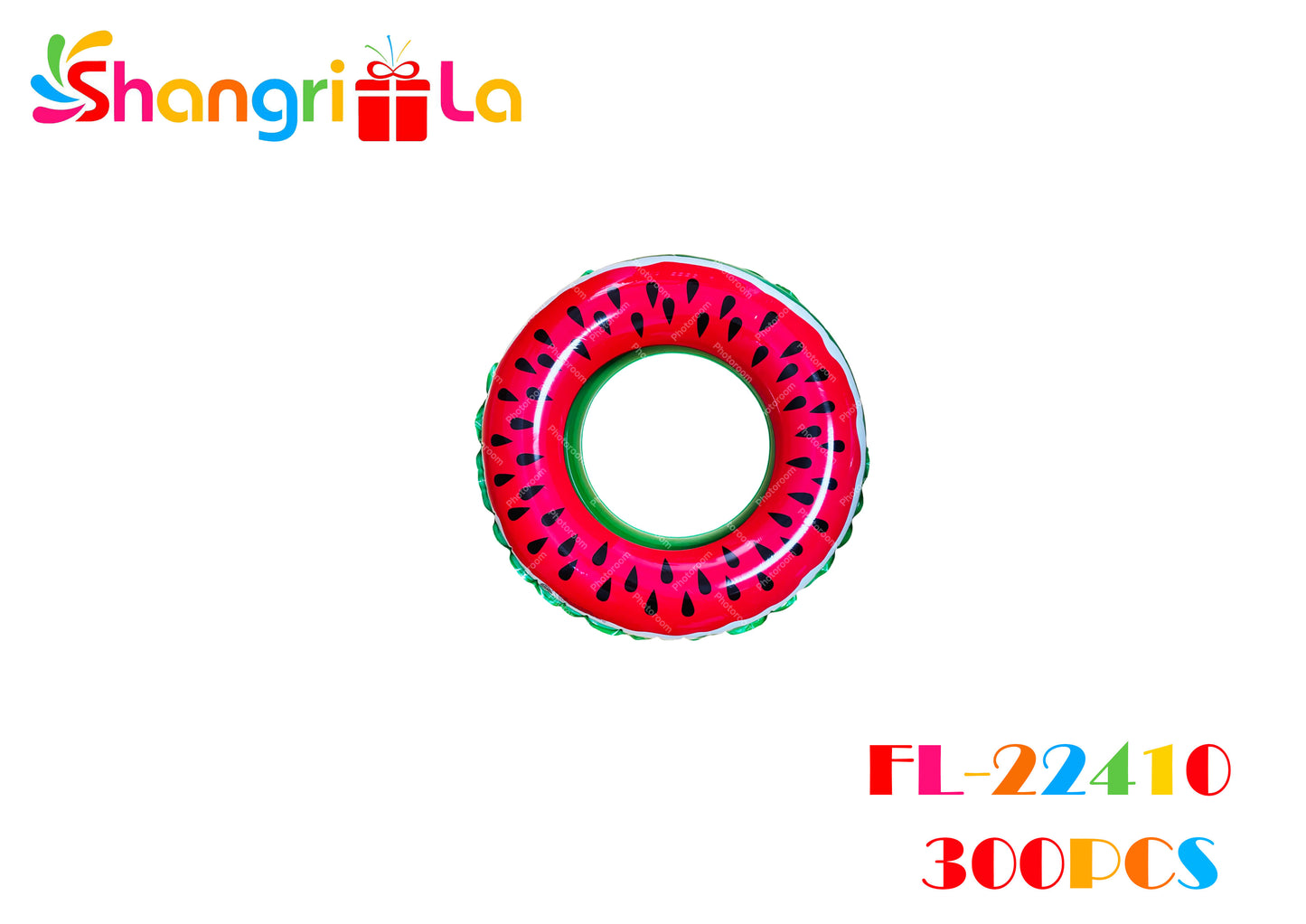 Flotador inflable de sandia 62*27cm