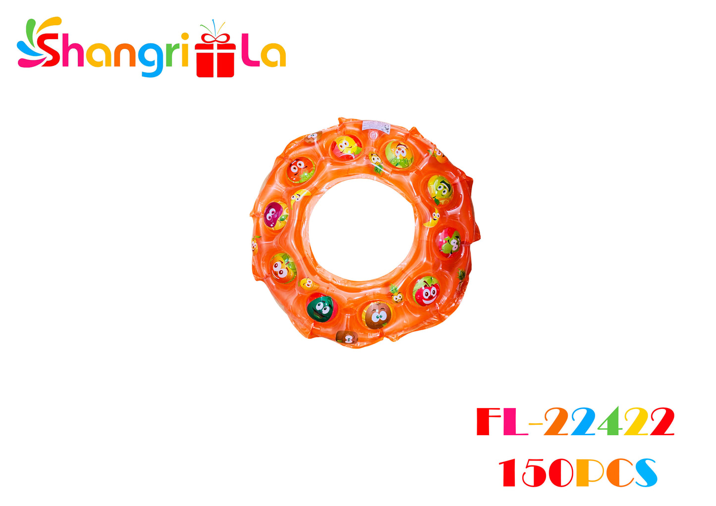 Flotador inflable de frutas para niños 78cm