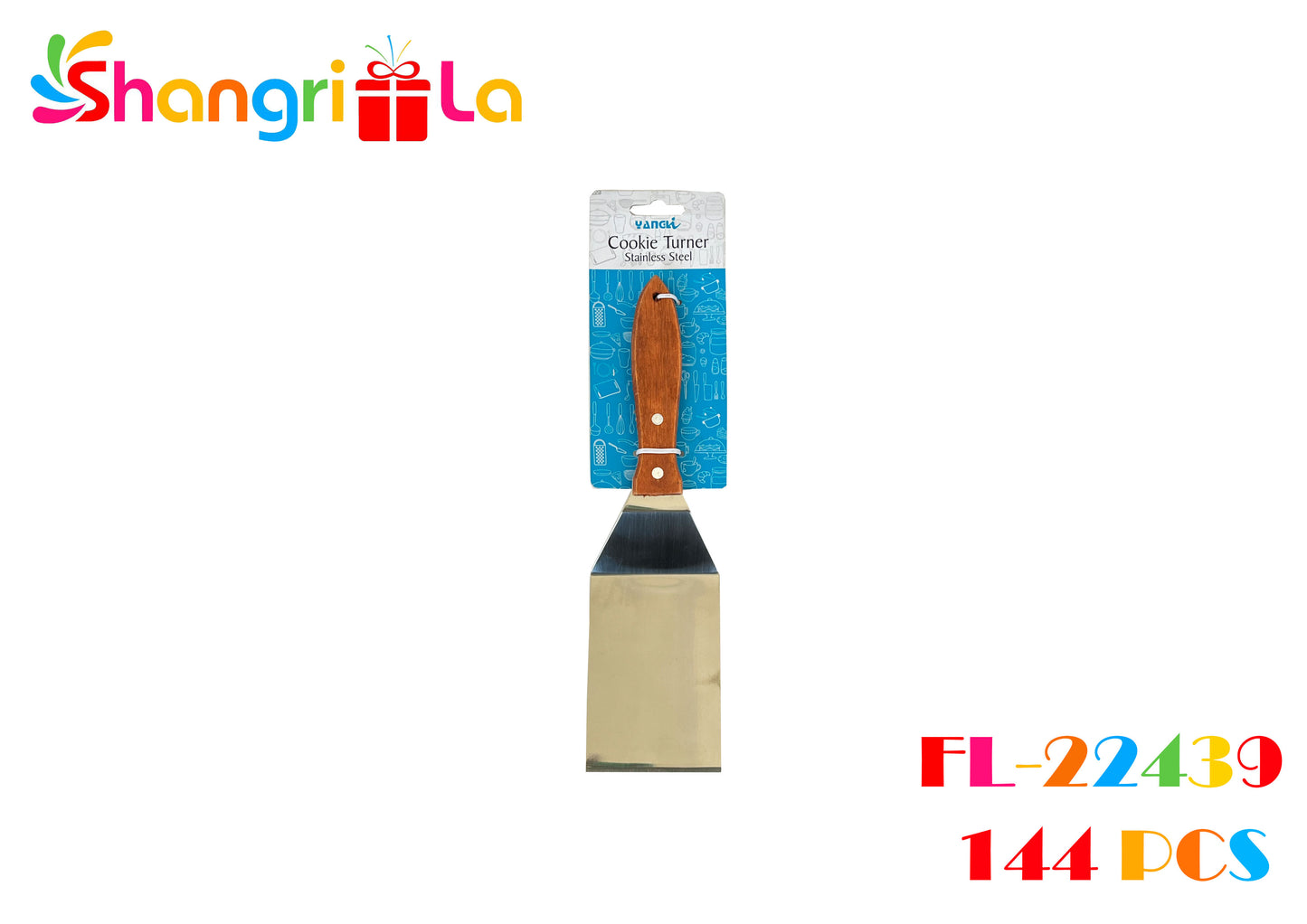 ESPATULA CON MANGO DE MADERA