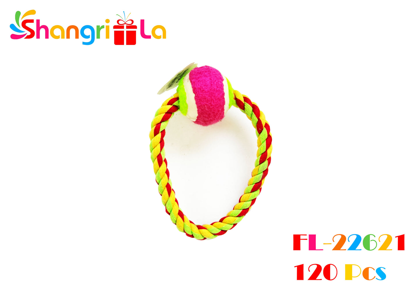 CUERDA CON PELOTA 18 CM