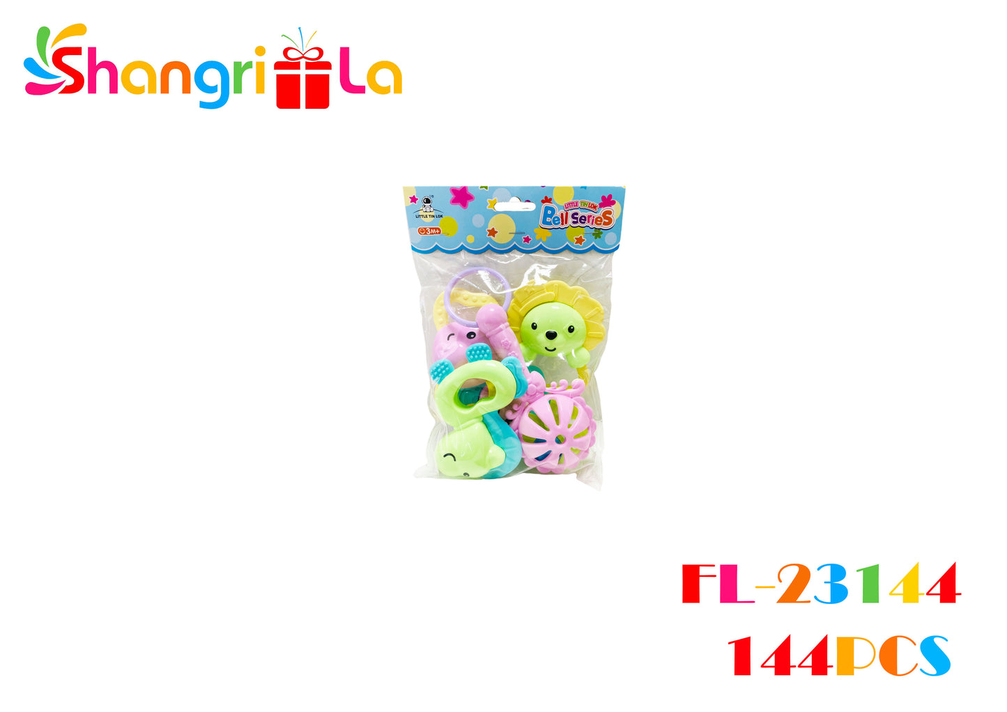 Set de 5 sonajeros para bebes