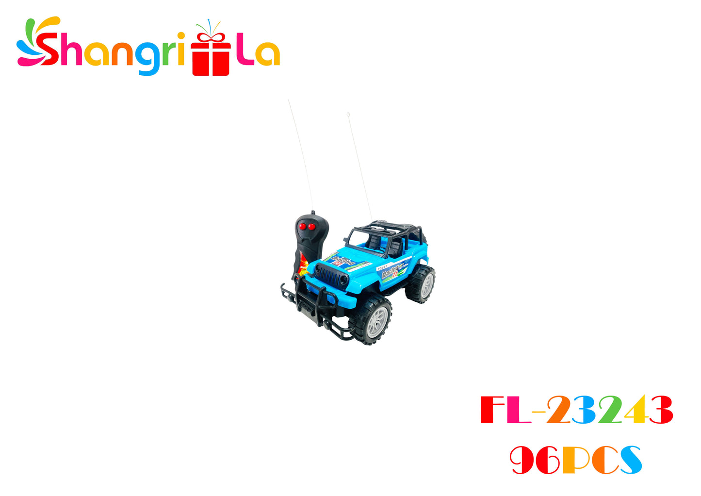 Camioneta 4x4 con control remoto 20*10.5cm