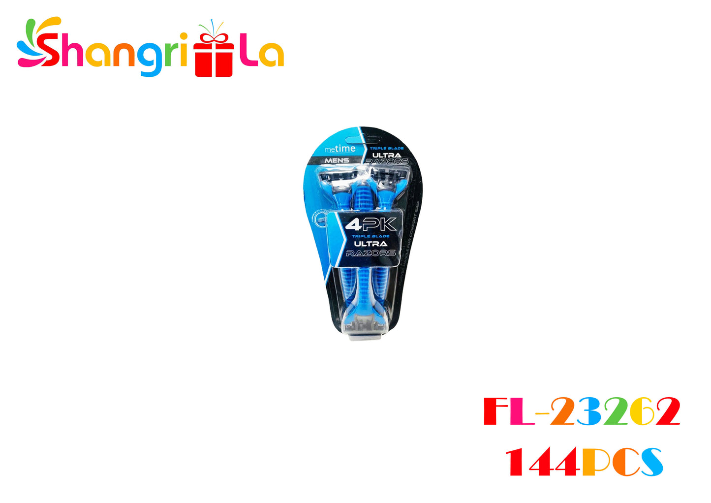 Pack de 4 maquinas de afeitar 14cm