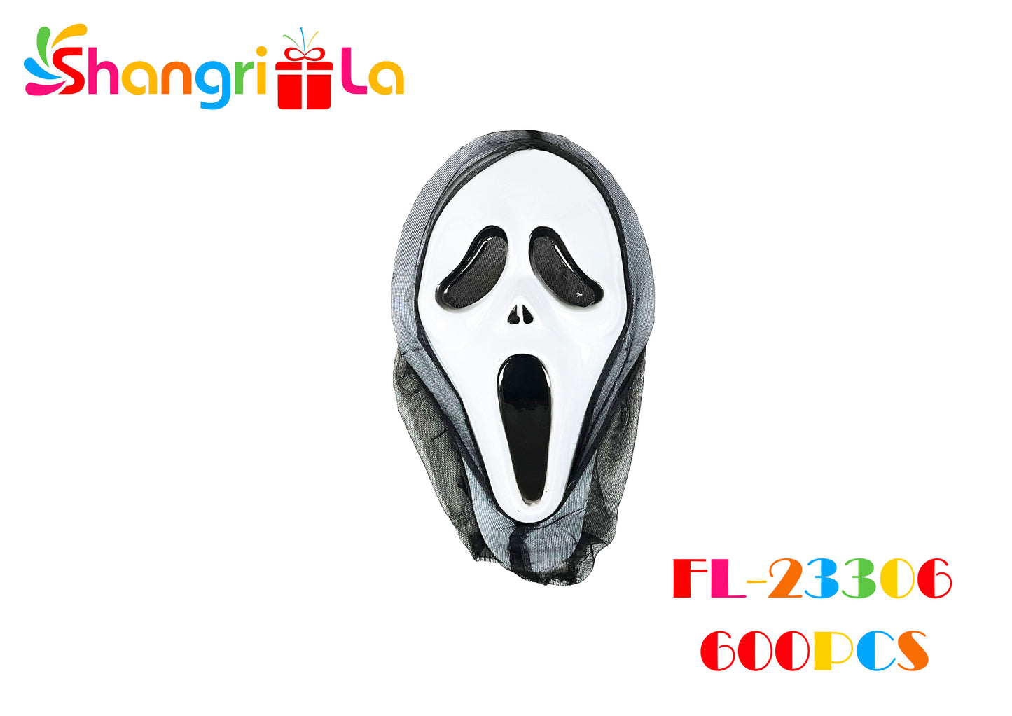 EMBALAJE MASCARA SCARY MOVIE 600 PCS
