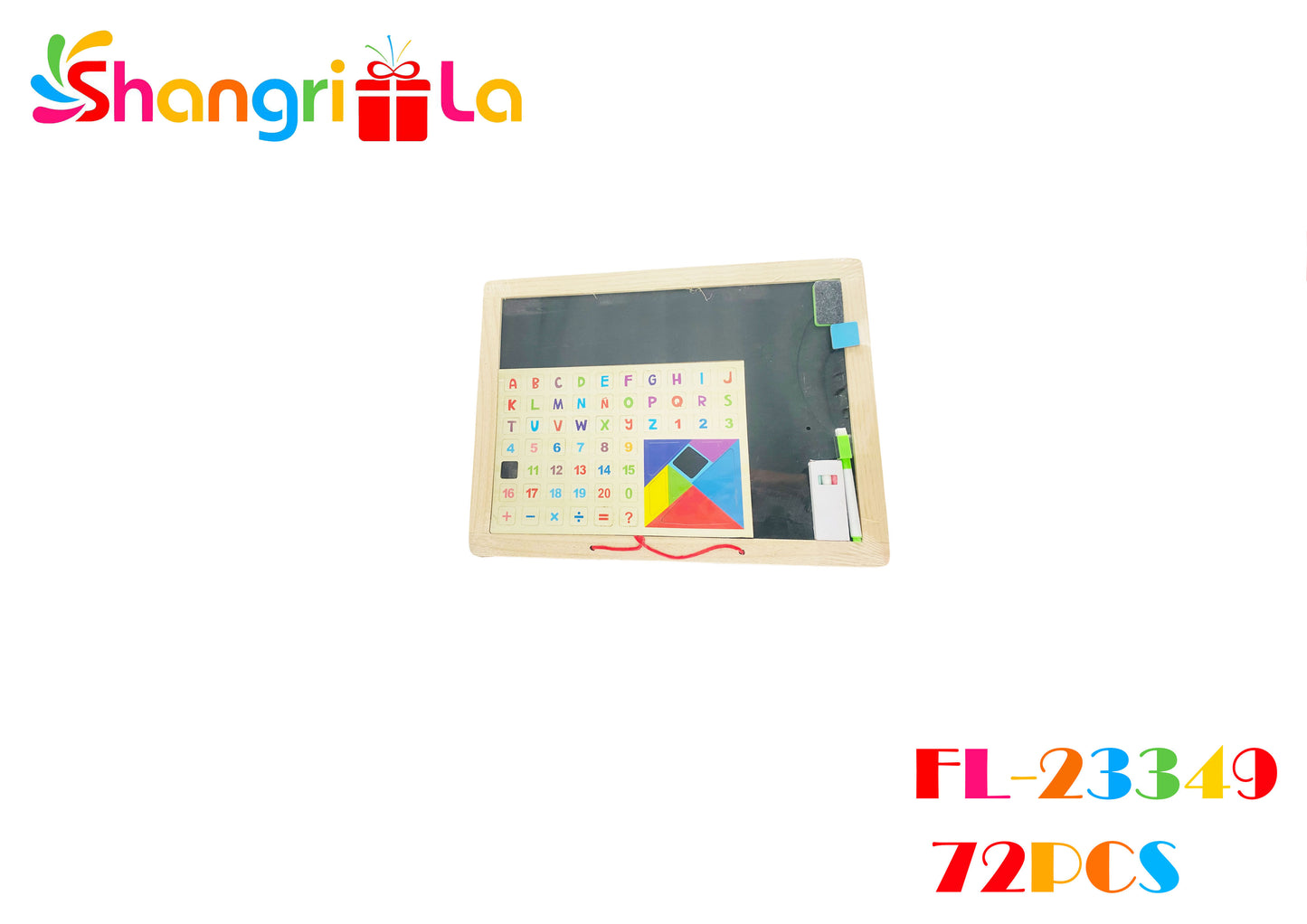 Pizarra didáctica doble magnética para niños 32*25cm