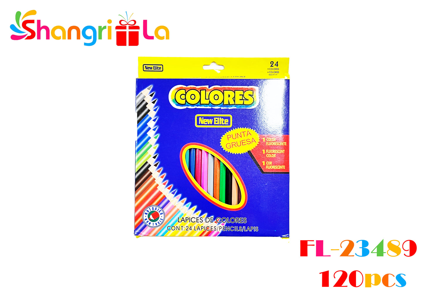 SET 24 LAPICES DE COLORES