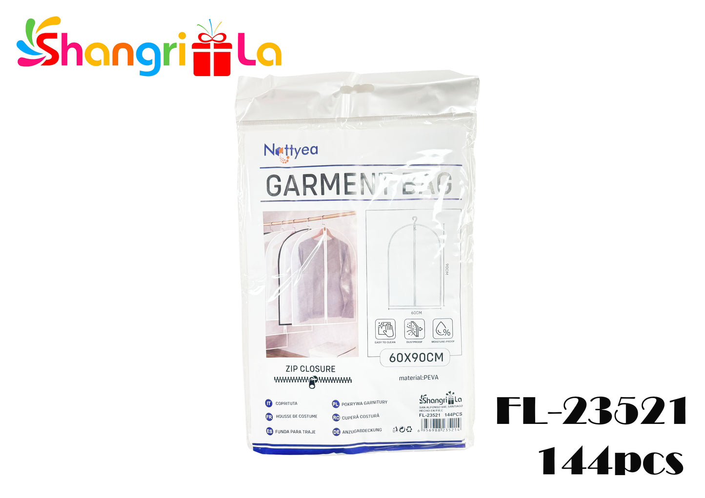 FUNDA PARA ROPA 60*90CM