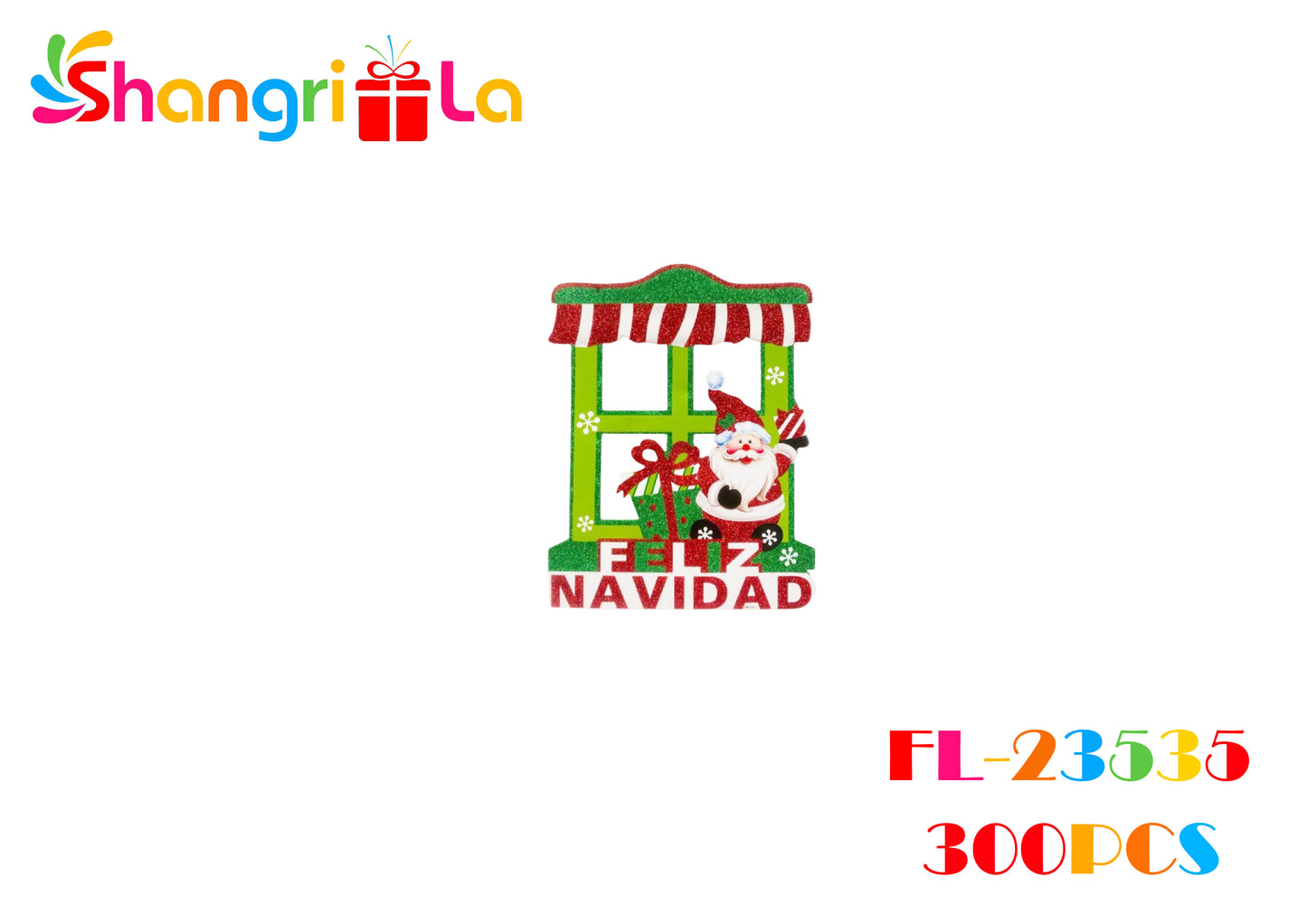 Adorno colgante navideño 28*22cm
