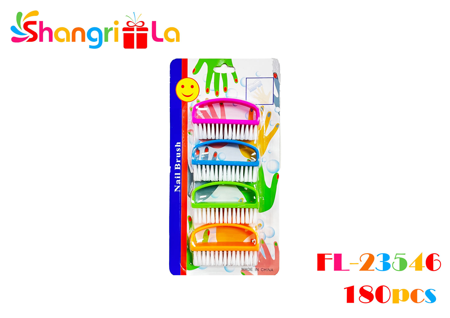 SET 4 CEPILLOS PARA UÑAS