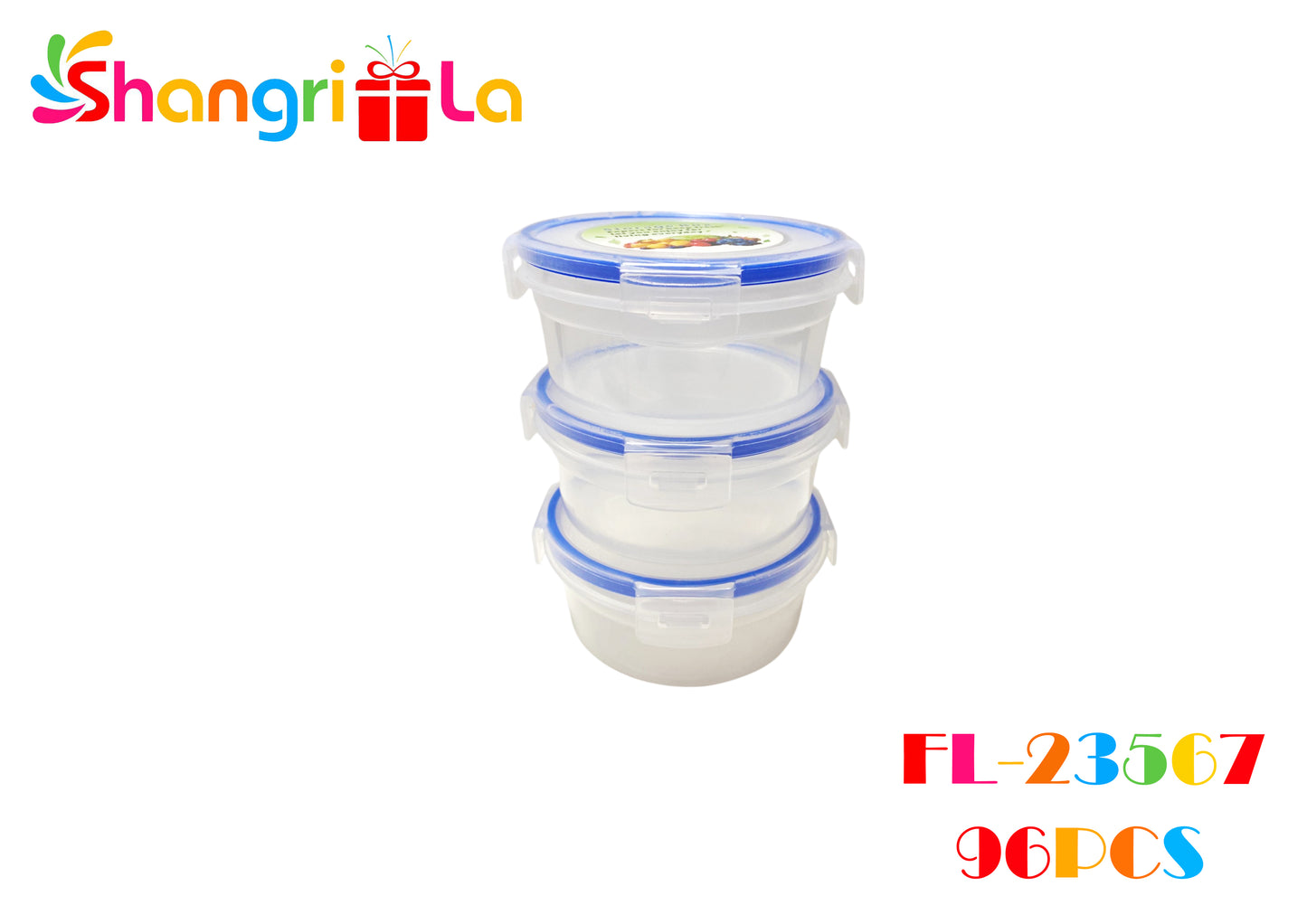 Set de 3 mini tappers hermeticos redondos 4.5cm * 10cm