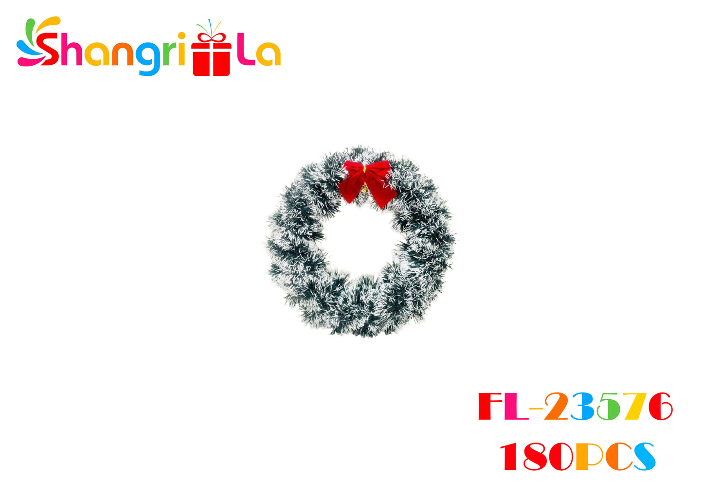 Adorno de puerta "muérdago" 90cm de diámetro