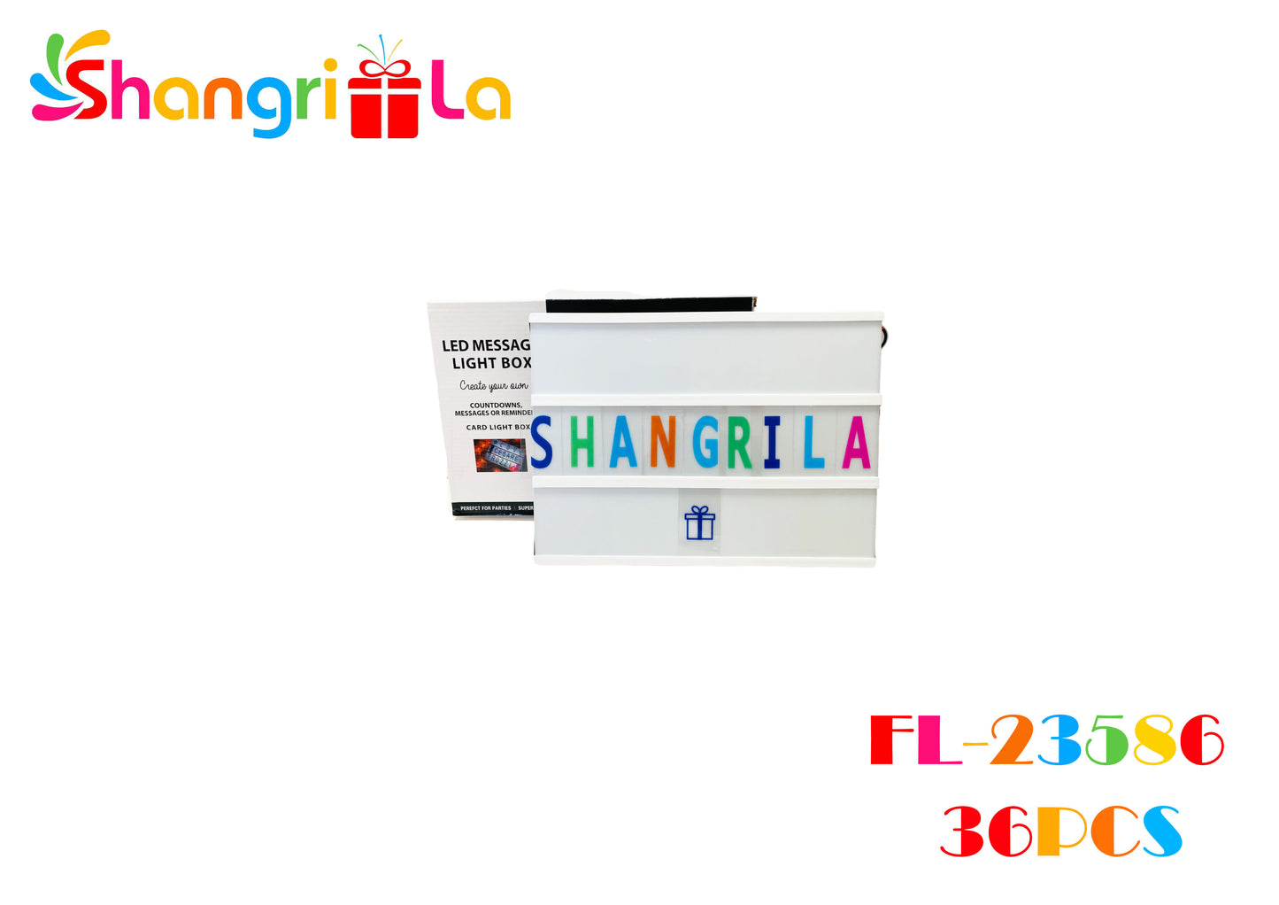 Cartel led luminoso con letras 31.5*22.5cm