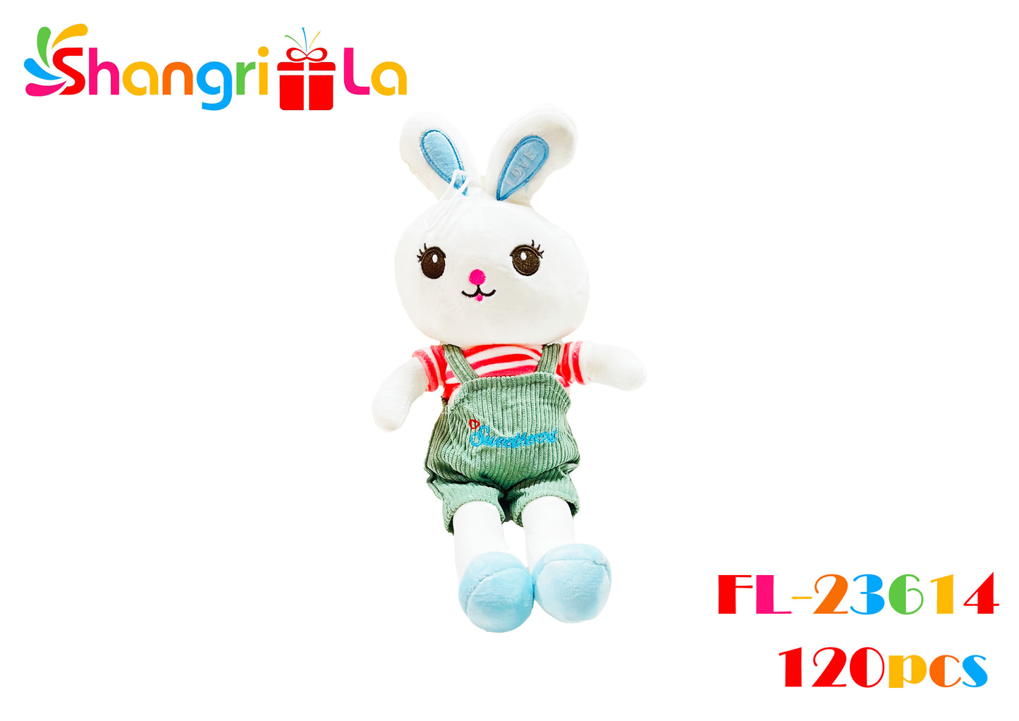 CONEJO CON VESTIDO 44 CM