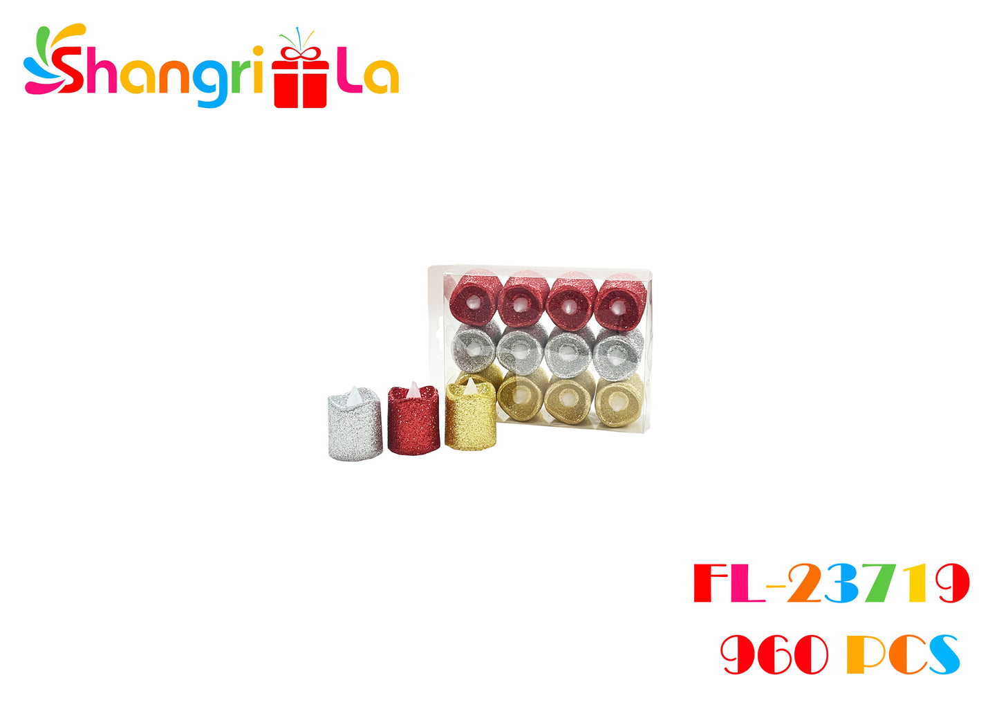 VELAS NAVIDEÑAS A PILAS