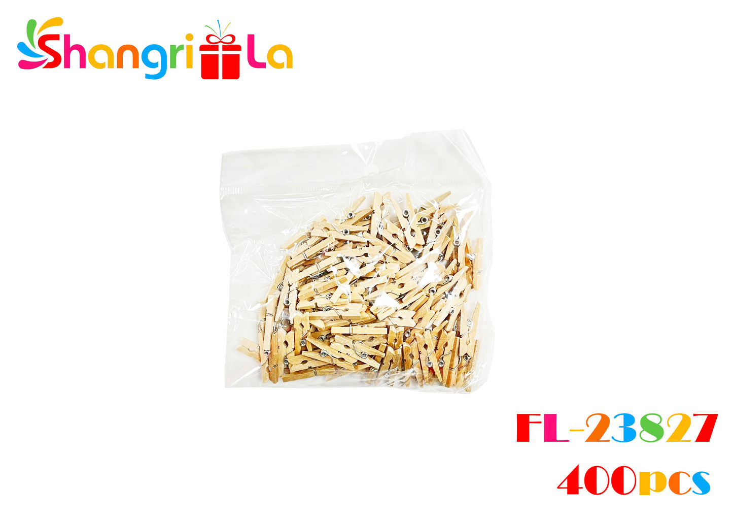 PACK MINI PINZAS DE MADERA