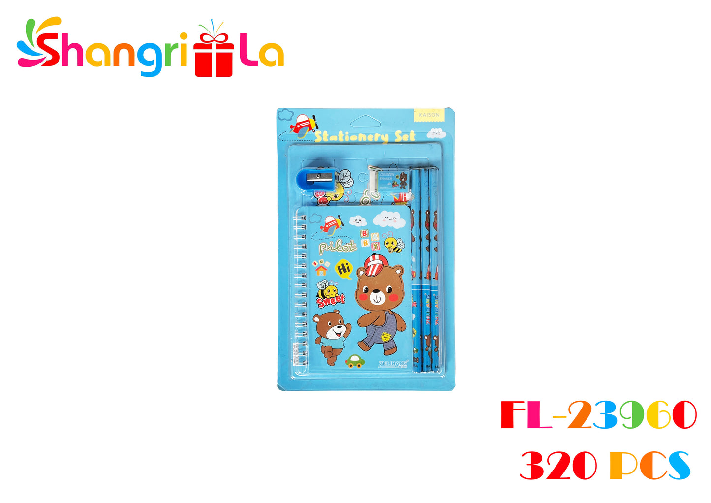SET DE PAPELERIA + PUZZLE