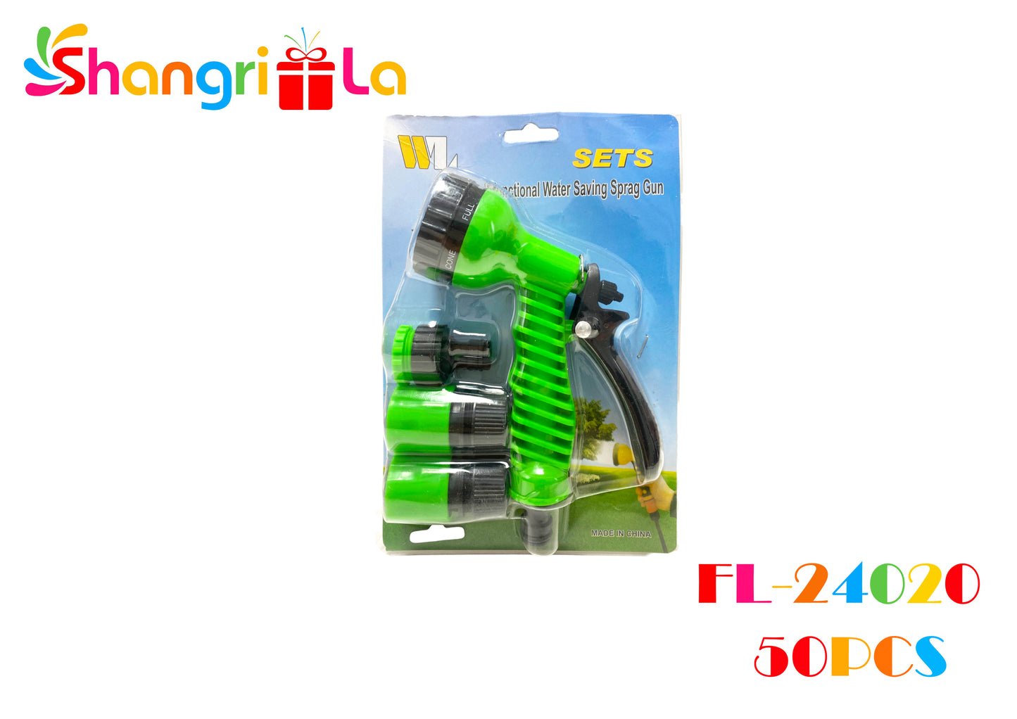 Pistola de riego de agua, alta presión 19*11cm