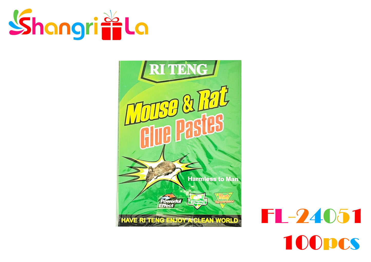 LAMINA CON PEGA ATRAPA RATONES