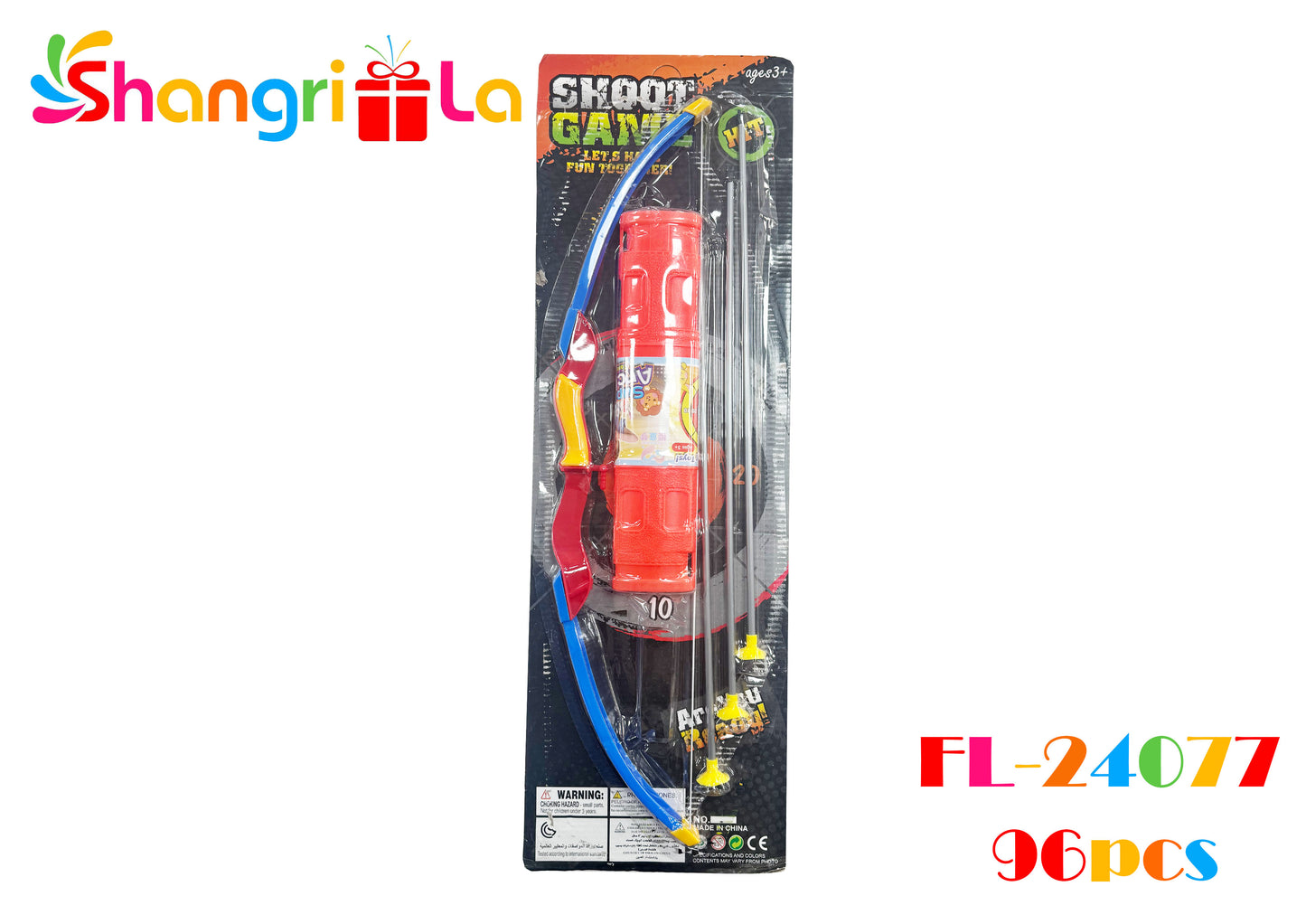 ARCO Y FLECHA DE JUEGO