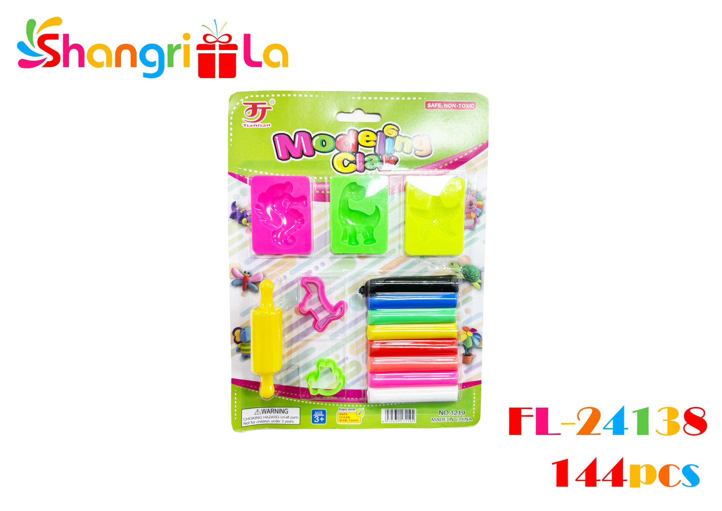 PLASTILINA CON ACCESORIOS
