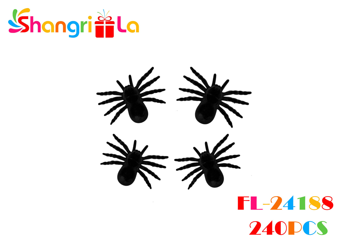 Arañitas decorativas 4pcs
