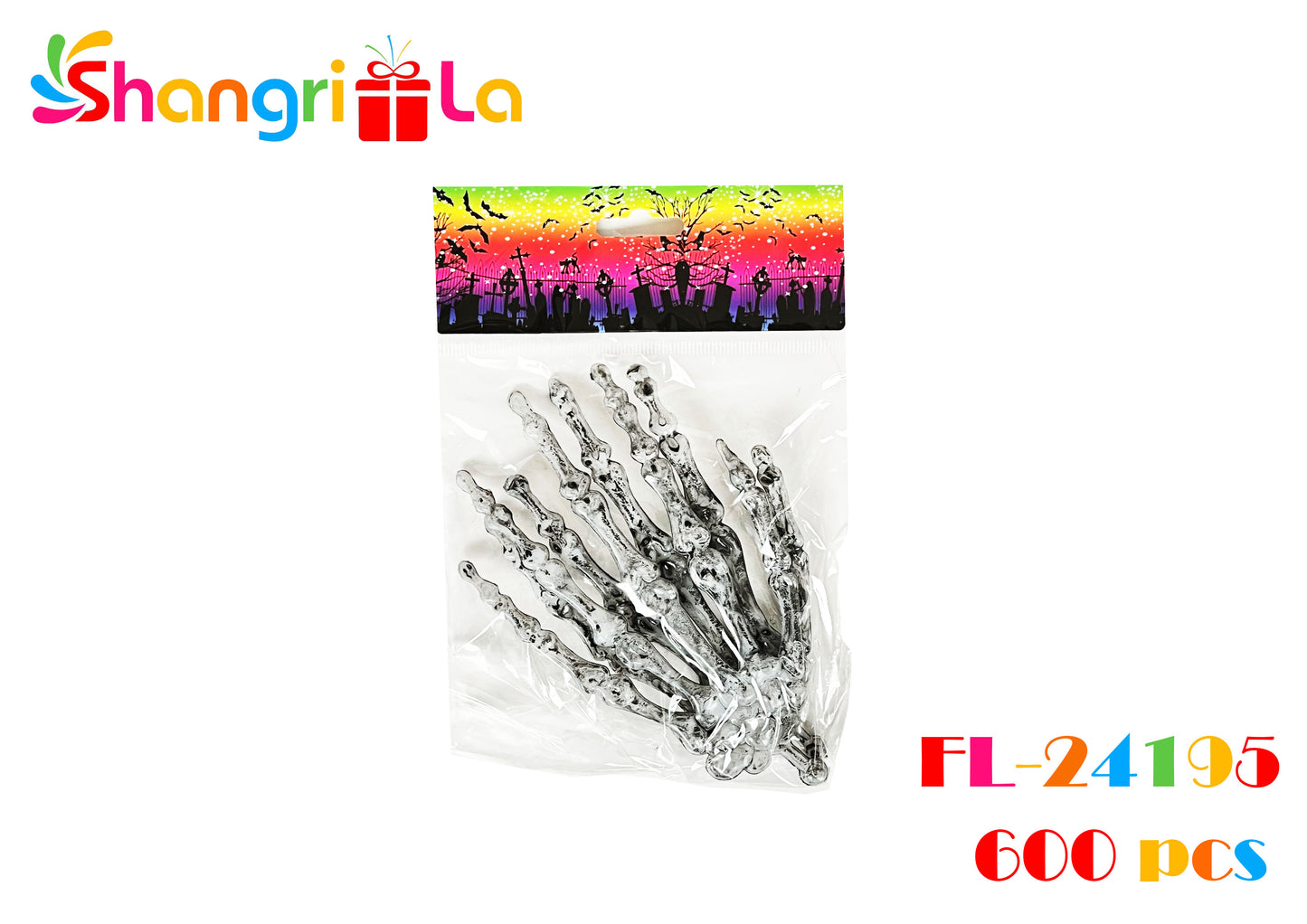 MANO DE ESQUELETO DECORATIVA
