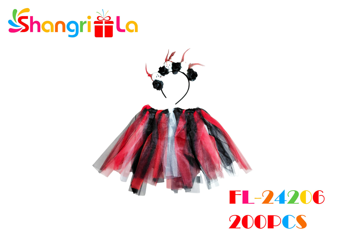 TUTÙ CON CINTILLO DE CALAVERAS