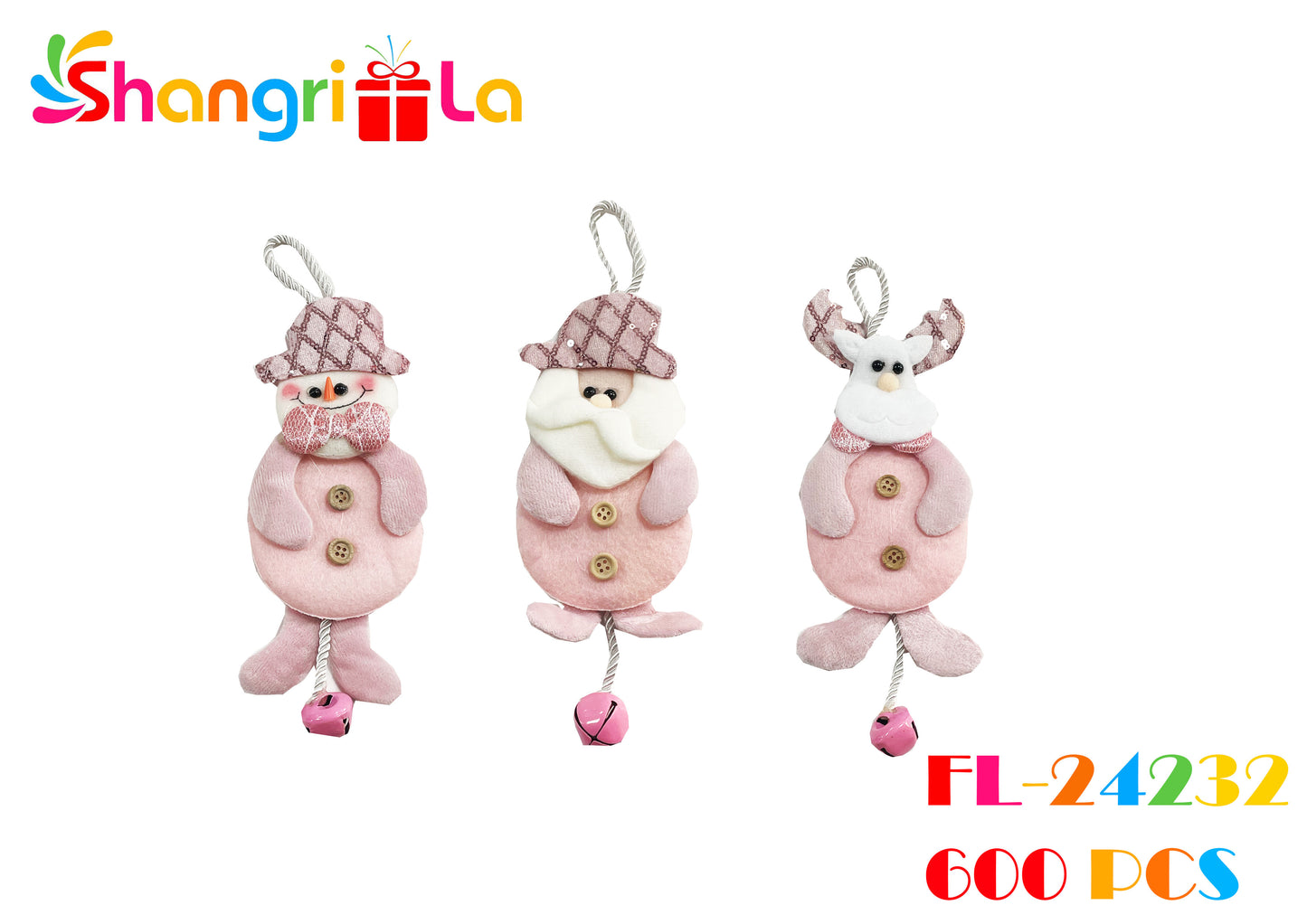 MUÑECO COLGANTE CON CASCABEL