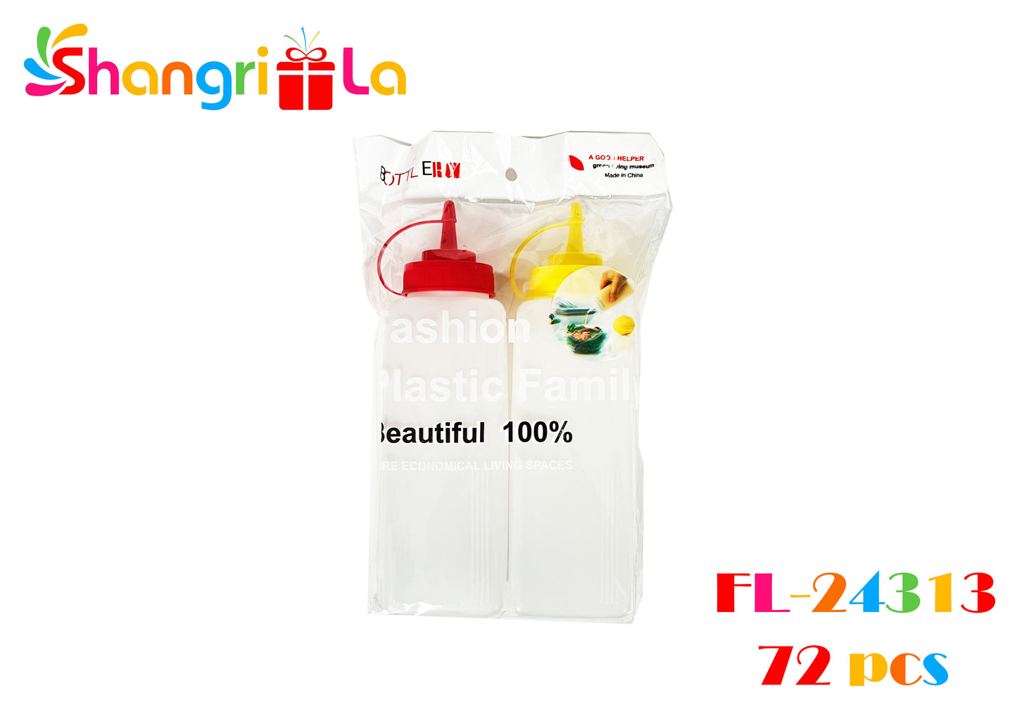 PACK 2 BOTELLAS PARA SALSAS 800ML