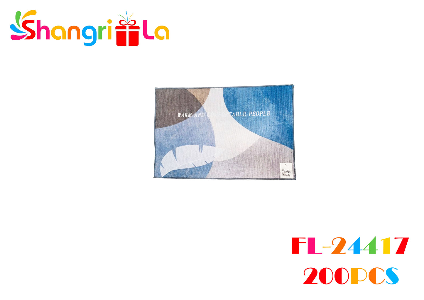 Alfombra de hogar 57*37cm